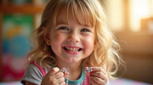 Pourquoi opter pour des boucles d'oreille clip pour votre fillette ?