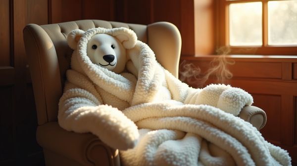 Un peignoir polaire homme : confort et chaleur assurés